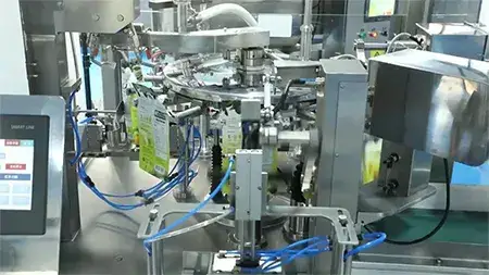 Автоматическая роторная упаковочная машина для пакетов